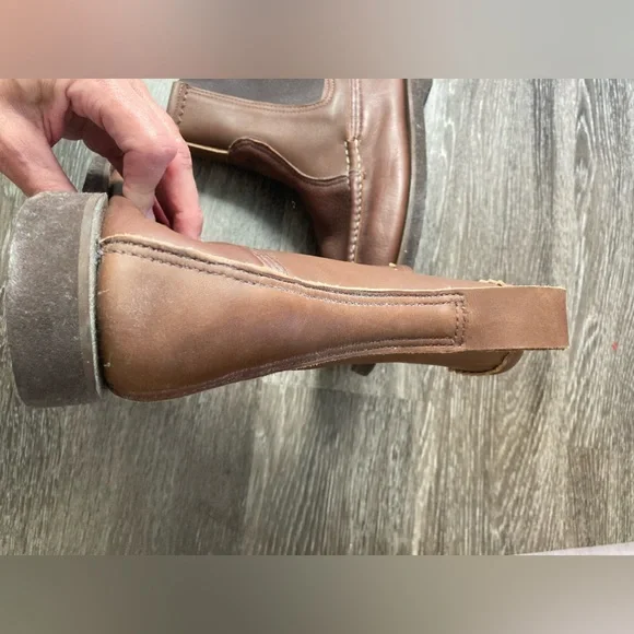 Russell Moccasin Leather Romeo Boots size: 12 C